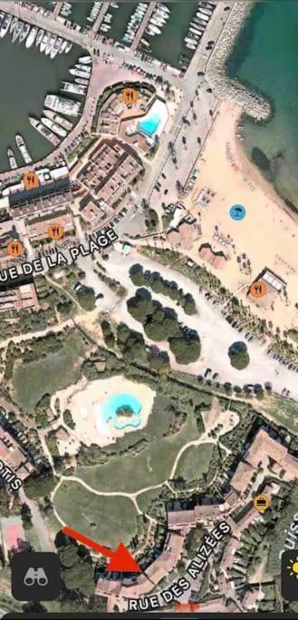 Proche St Tropez Refait A Neuf Bord De Plage Et Piscine Cogolin Ngoại thất bức ảnh